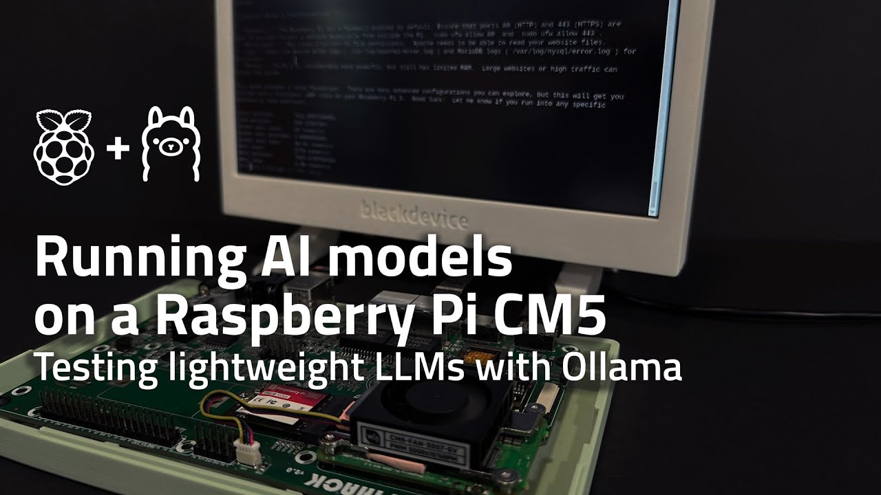 Test AI models locally on your Raspberry Pi with Ollama - YouTube