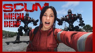 Girl vs Zombies - SCUM Survival EP 2: I Have Massive Beef With The Mechs!