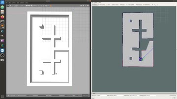 Autonomous SLAM and navigation for mobile robots in ROS and Gazebo
