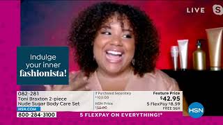 Toni Braxton 2piece Nude Sugar Body Care Set screenshot 5