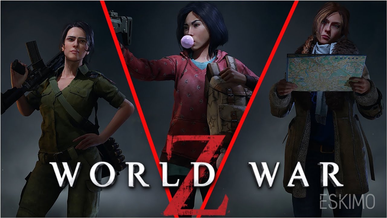 World War Z All Characters Intros Youtube