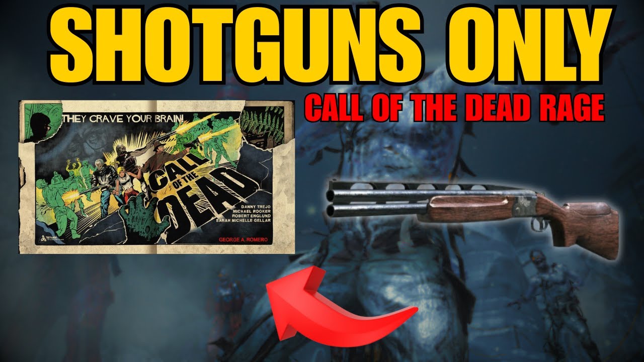 Shotguns Only Challenge, Call Of The Dead (EVERY ZOMBIES MAP EVER)