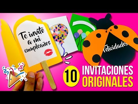 Video: Cómo Diseñar Invitaciones Para El Cumpleaños De Un Niño De Forma Original