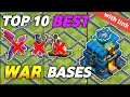 Top 10 Best Th12 War Bases 2024 | Best Bases for Town Hall 12 War with Link