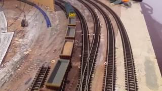 Blackwood N Gauge layout (rebuild progress)