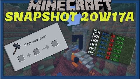 Meer chat kleuren & fonts, Attribute command || Minecraft snapshot 20w17a 1.16 [Nederlands/Dutch]
