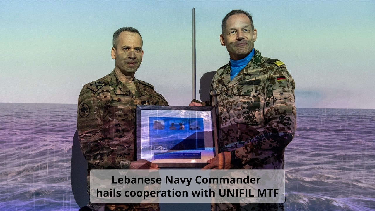 Lebanese Navy Commander hails cooperation with UNIFIL MTF