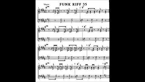 Andrew D. Gordon - riff 35 - funk - tutorial lesson keyboard piano