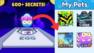 I Hatched 600+ SECRETS!! (BGSI ANNIVERSARY UPDATE)