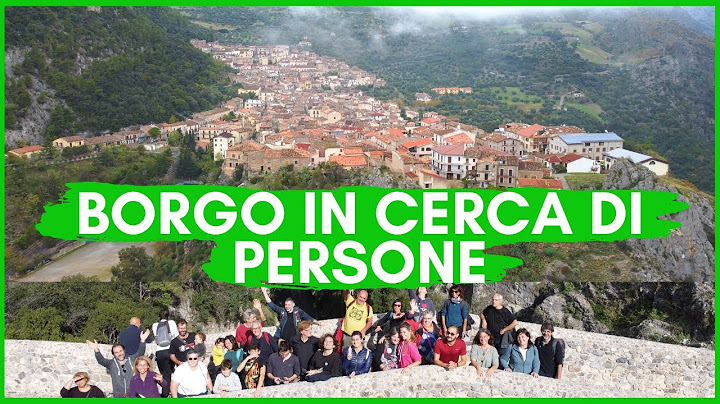Civita: un borgo in cerca di persone.