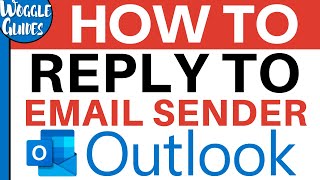 How to send a reply to an email from Outlook #EmailReply
