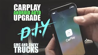 HOW TO ADD Apple CarPlay and Android Auto to 2014  2015 GMC Sierra and Chevy Silverado