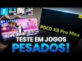 POCO X8 PRO MAX: TESTE EM JOGOS SUPER PESADOS DA PLAY STORE (COD MOBILE, FORTNITE, GENSHIN IMPACT)