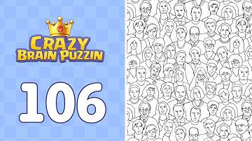 Crazy Brain Puzzle Level 106 Find Smiling Face