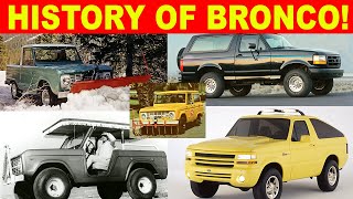 History of the Ford Bronco  Bronco Archives with Ted Ryan