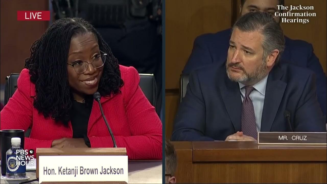 Amy Jackson Sex Video - WATCH: Sen. Ted Cruz questions Jackson in Supreme Court confirmation  hearings - YouTube