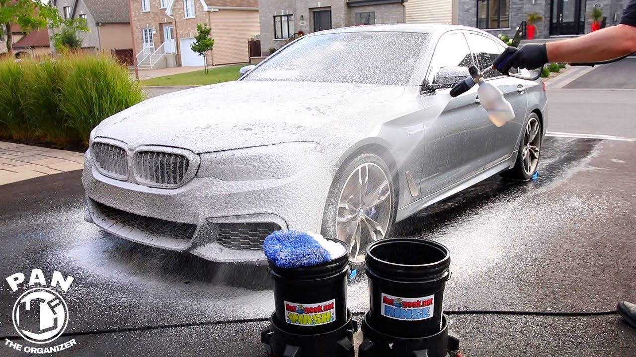 Comment je lave ma voiture! (Lavage d'appoint) 