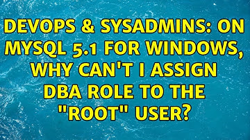 DevOps & SysAdmins: On MySQL 5.1 for Windows, why can