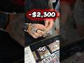 He spent $2,300 on this pack of Pokemon cards and pulled this.