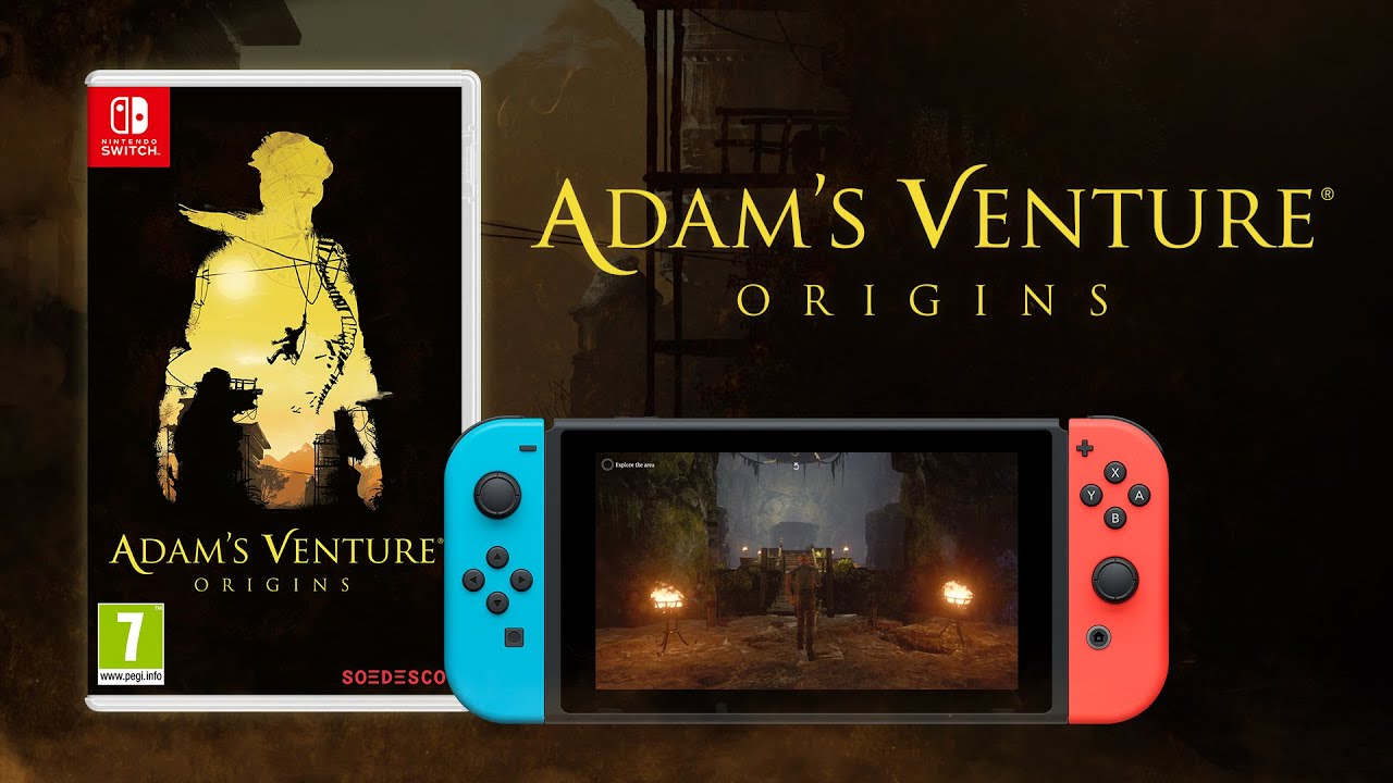 Adam's Venture: Origins - Launch Trailer | Nintendo Switch