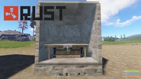 Rust Base Building : Super Secret loot room