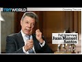Full interview with Juan Manuel Santos | Crossing The Line