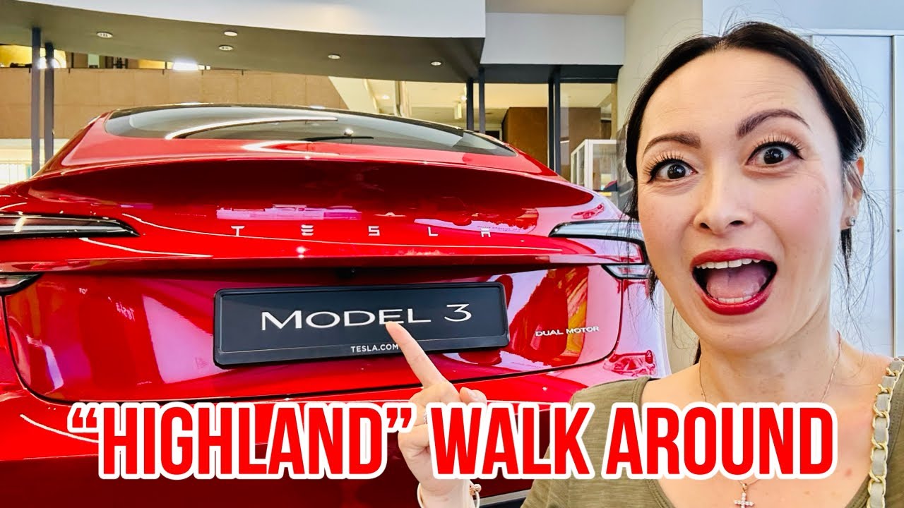 The Refreshed Tesla Model 3 Highland vs 2018 Model: What's New