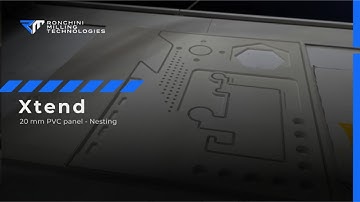 Xtend | High-Precision CNC Nesting and Milling of 20 mm PVC