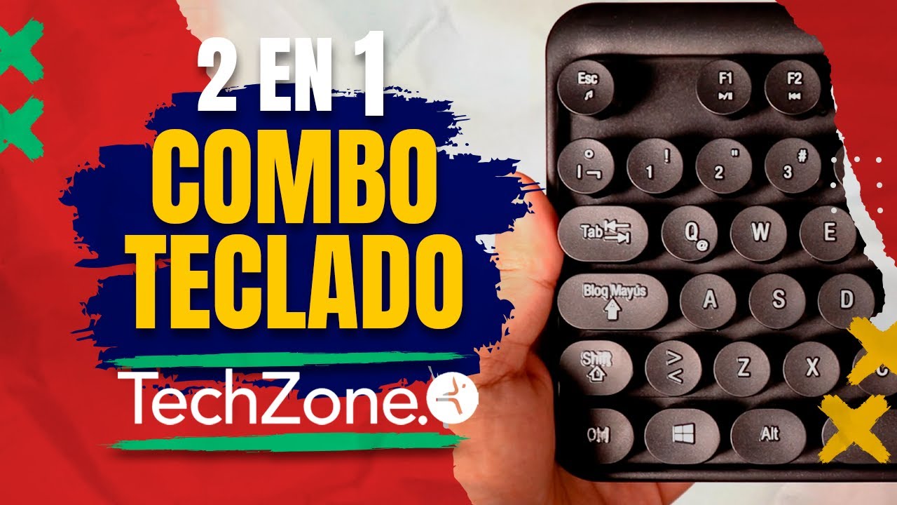 ⁣TECHZONE Combo Teclado Mouse (Review + UNBOXING)