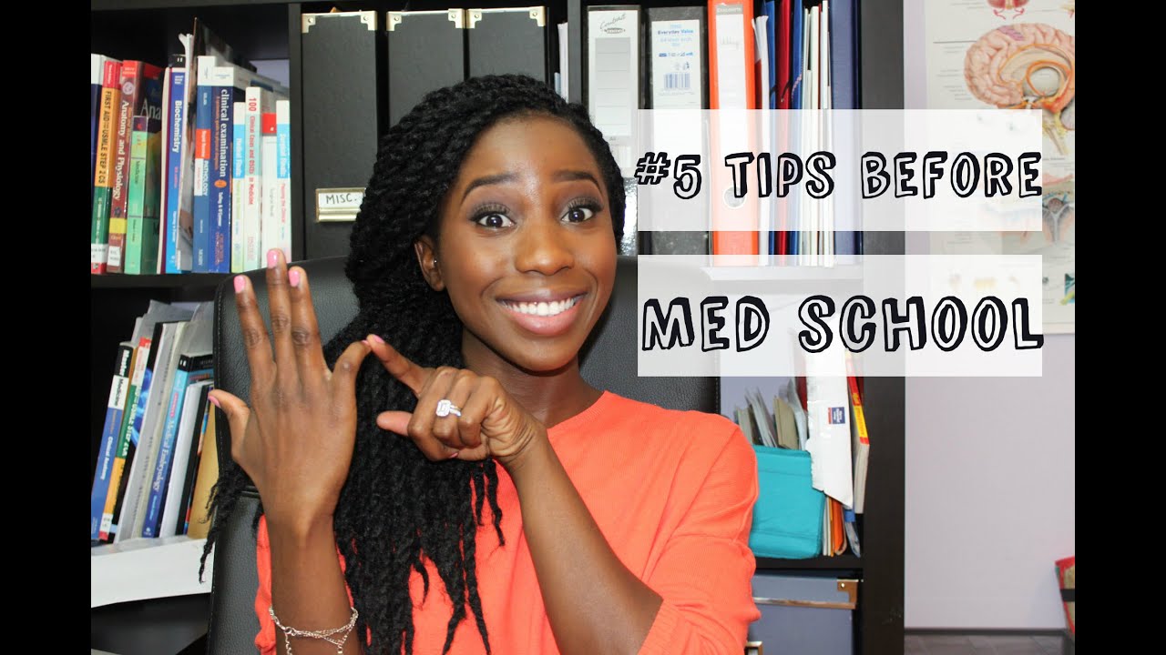 5 TIPS BEFORE MED SCHOOL 2 Medical School Series YouTube