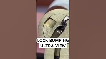 HACK! Lock Bumping Cross-Section! #lockpicking #locksport #military #hack #HowTo