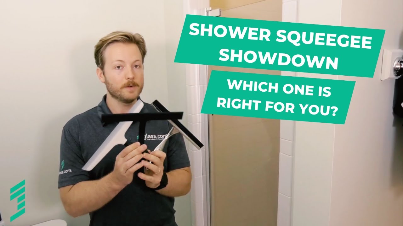 How to Use A Glass Shower Squeegee Properly 