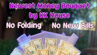Fan Style Money Bouquet by KK House