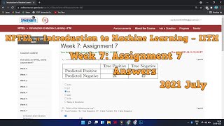Famous NPTEL » Introduction to Machine Learning – IITM Week 7 Assignment 7 Net Worth