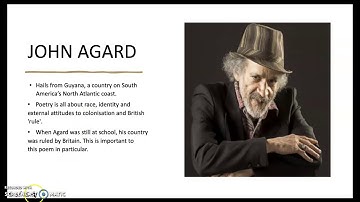 Checking Out Me History by John Agard