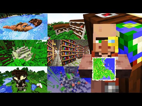 Video Cách tìm tất cả các công trình trong MINECRAFT - youtube
