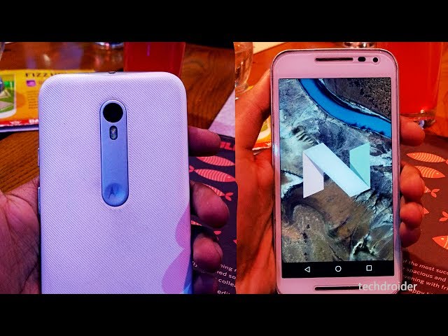 Moto G4 Play Users Finally got Android 7.1.1 Nougat in India - AndroMaster