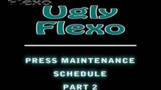 Press Maintenance Schedule, Part 2