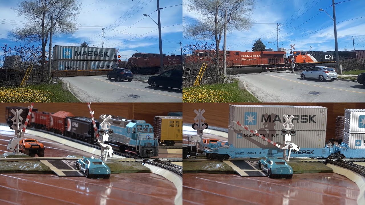 ᴴᴰ CPKC 113 & 420 at Wicksteed (2023/05/06) YouTube