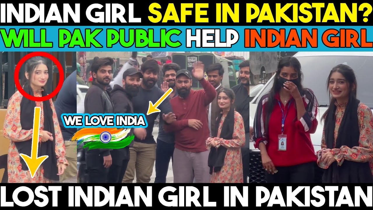 Is Indian Girl Safe In Pakistan Or Not? | Social Experiment | Ali Zaib Hashmi
