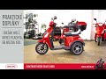 SELVO 31000 - elektrický tříkolový vozík