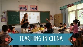 ESL- Teaching English in China