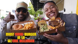 Trying the MOST HYPED Burger in LA w/ Eric Bellinger