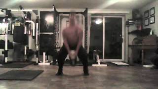 High Pull Catch Split Squat