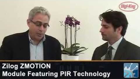 Zilog ZMOTION Module Featuring PIR Technology