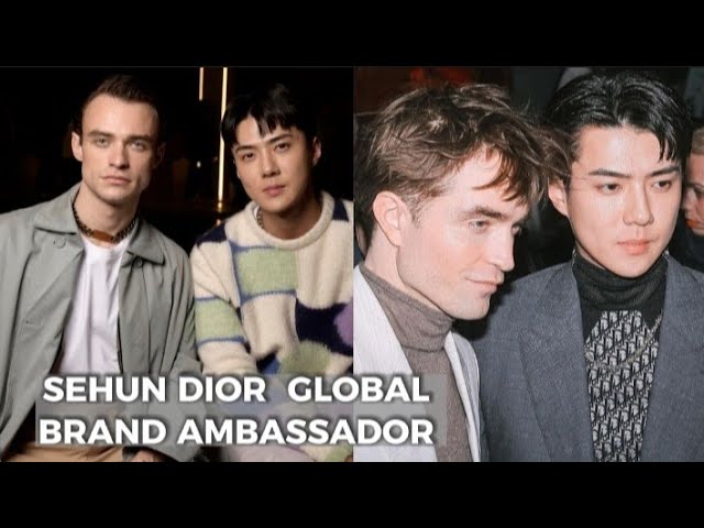 ASTRO's Cha Eun Woo and EXO's Sehun attend Dior's Men Fall 2023 show in  Cairo, Egypt