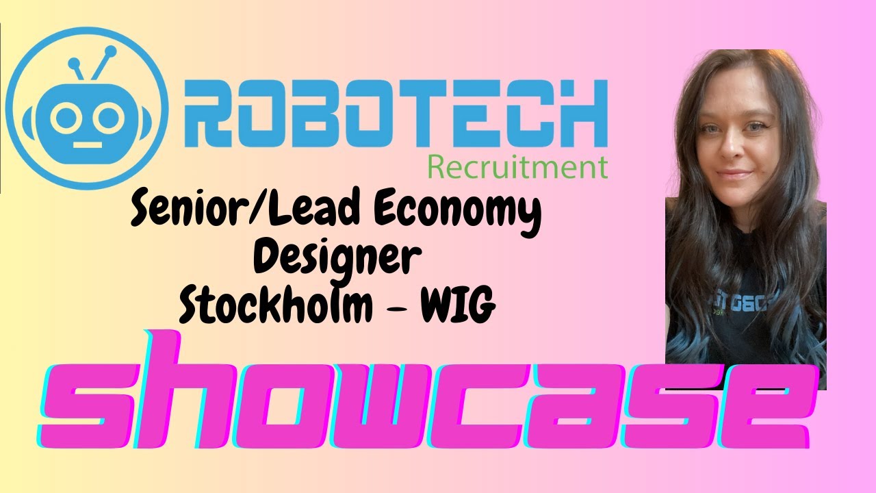 Senior Game Economy Designer - WIG