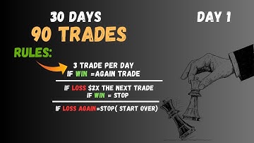 Day 1: Quotex Trading Challenge | 30 Days • 90 Trades Journey