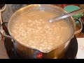 Basic Cooking Lesson #14 - How to Cook Great Northern Beans with Fat Back or Salted Pork