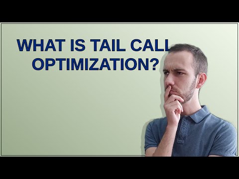 What is tail call optimization?